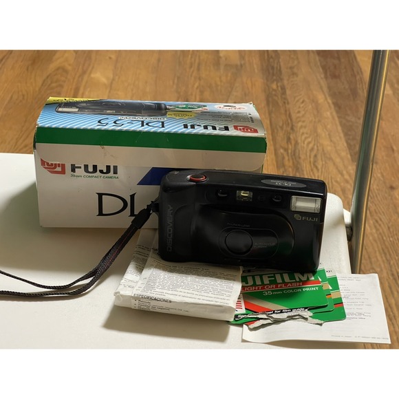 Fuji DL-55 Point and Shoot Film Camera  Photo & Video
